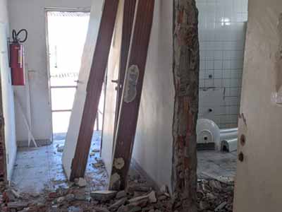 Demolição retrofit em Barueri da Demolidora Souza Costa
