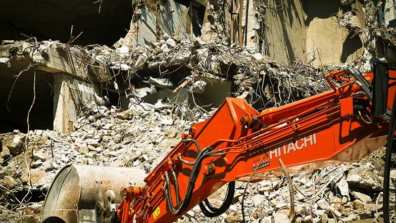 Demolição de edifícios em Osasco