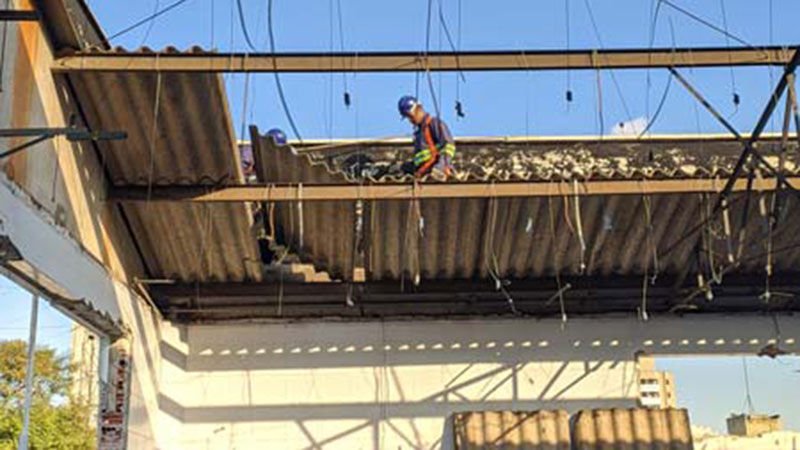 Serviço de desmonte industrial em São Paulo